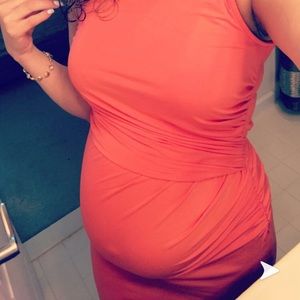 Motherhood nursing maxi dress